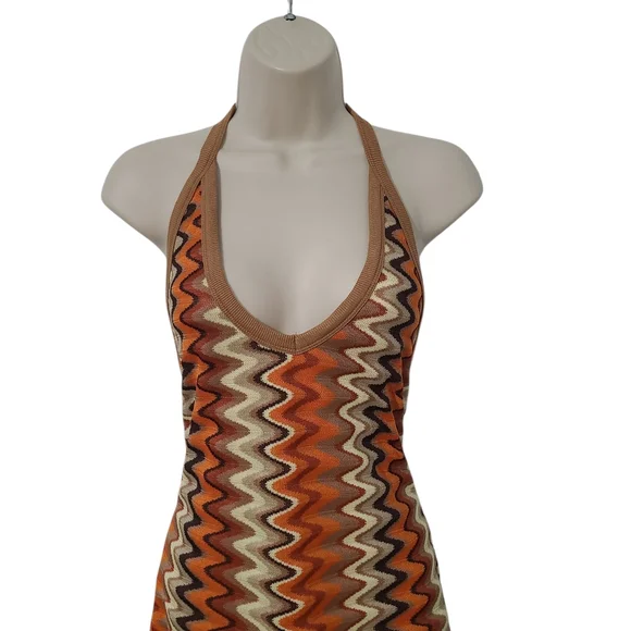 Knit Halter Neck Dress - Picture 3 of 4